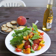Pickled Peach Salad