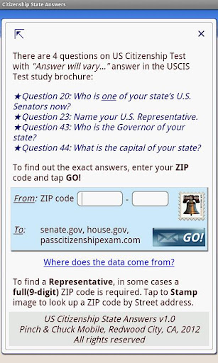 US Citizenship State Answers