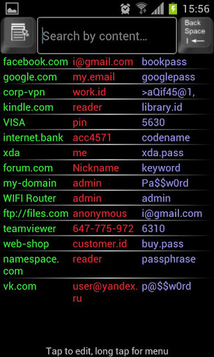 KeyRing Password Manager