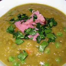 Split Pea Soup with Bacon and Rosemary