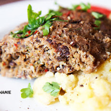African Spicy Nutty Fruity Meatloaf
