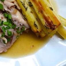 Braised Rabbit with Parsnips