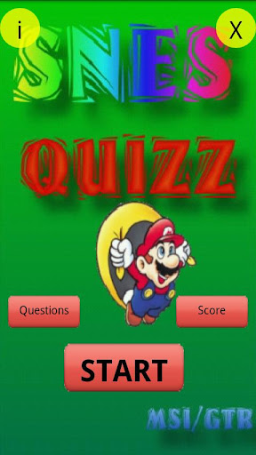 Super Nintendo Quizz