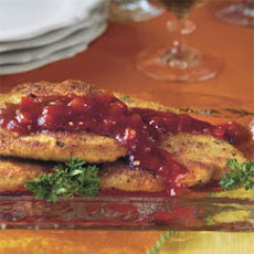 Pané Chicken With Sweet 'n' Spicy Red Pepper Sauce