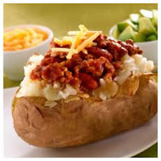 Chili-Stuffed Baked Potatoes