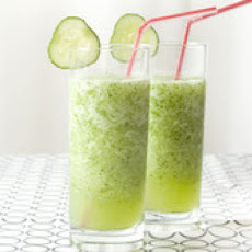 Cucumber and Basil Slush