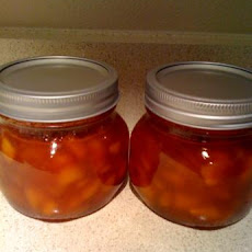 Ginger-Peach Jam (no pectin needed)