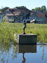 Fishing Boy Statue