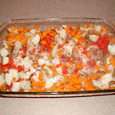 Veggie Oven Chicken