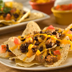 Turkey & Black Bean Super Nachos