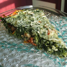 Crustless Spinach Ricotta Quiche