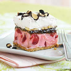 Frozen Banana Split Squares