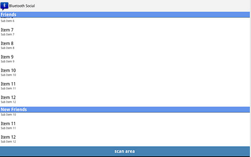 Bluetooth Social