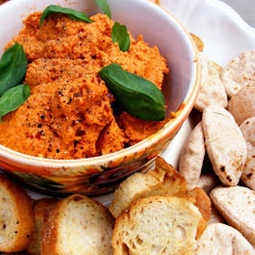 Muhammara (Roasted Red Pepper and Walnut Spread)