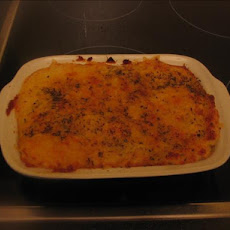 Cheesy Mashed Potato Bake