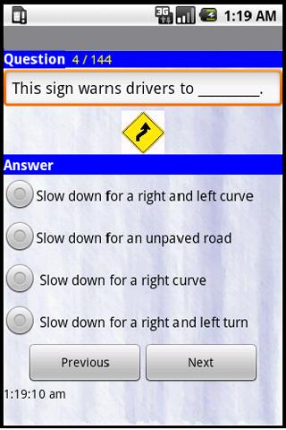 Nevada Driving Tests - 2013