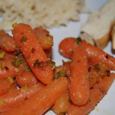 Pistachio,Lemon & Honey Glazed Carrots