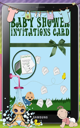 Baby Shower Invitation Card