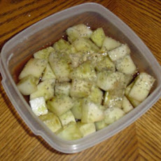 Mediterranean Marinated Cucumbers