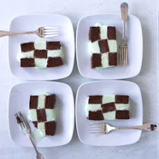 Frozen Mint Chocolate Checkerboard