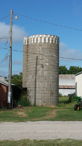 Historical Shawnee Feed Silo Built In 1936