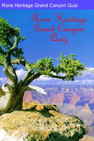 Rons Grand Canyon Quiz