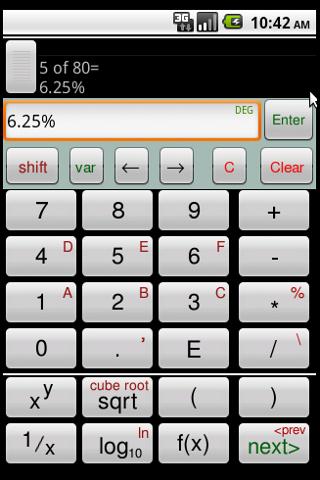 A Math Calculator