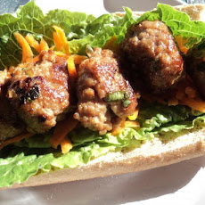 Pork Meatball Banh Mi