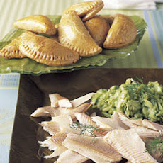 Smoked Rib-Eye and Goat Cheese Empañadas