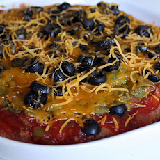 Warm Layered Bean Dip