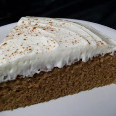 Indian Pudding Cake With Molasses Cream