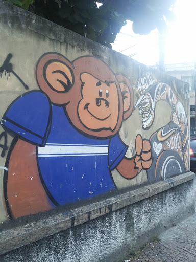 Arte De Rua O Macaco