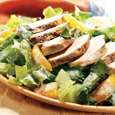 Warm Gingered Chicken Salad With Crispy Greens