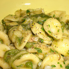 Orecchiette With Sautéed Greens and Scallion Sauce