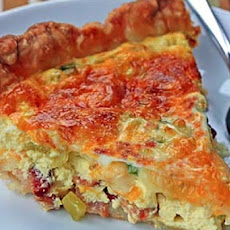 Cheese and Chile Quiche
