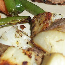 BBQ/Oven Seasoned Parmesan Potatoes