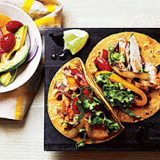 Garlic-Chipotle Chicken Tacos