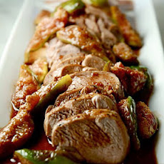 Roasted Pork Tenderloin with Fresh Fig Sauce