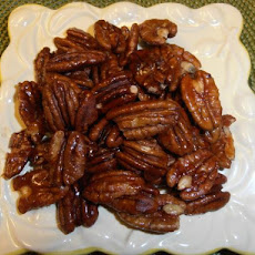 Sweet & Spicy Glazed Pecans