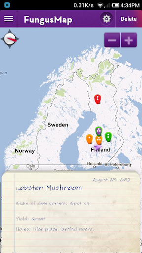【免費生活App】FungusMap-APP點子