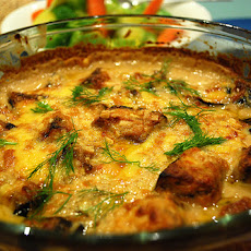 Eggplant (Aubergine) and Cheese Casserole