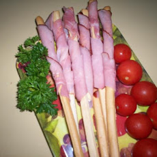 Sticks of Ham With Honey (Tapas)