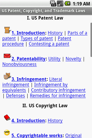 US Patent Copyright and Trad