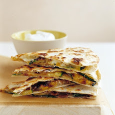 Zucchini Quesadillas