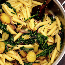 Pasta with Potatoes and Rocket