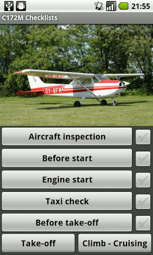 Cessna 172M Checklists.