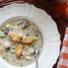 Turkey Pot Pie Soup