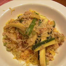 Pasta With Crab for One Person