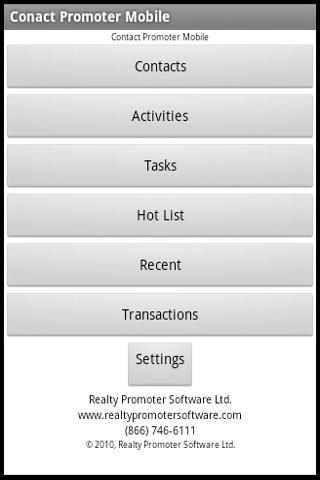 Contact Promoter Mobile