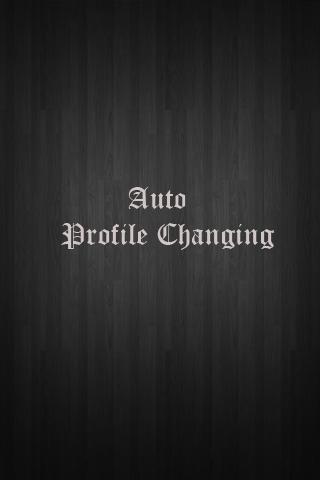 AutoProfileChanging